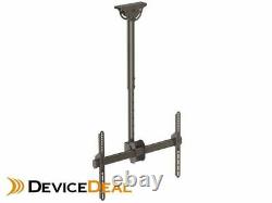 StarTech Ceiling TV Mount 1.8' to 3' Short Pole For 32 to 75 TVs