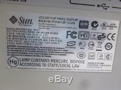 Sun Microsystems 24.1 LCD V4 Monitor And Stand 365-1434-01 T9-a10