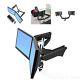 Suptek Dual Arm Full Motion LCD Stand Desk Mount for 10-30in Computer Monitor