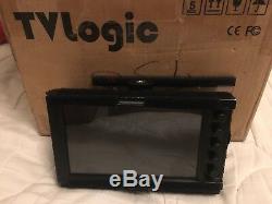 TVLogic LVM-071A 7 Full HD Monitor with Stand & Cables & Original Box Loaded