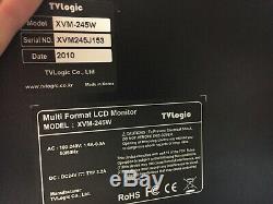 TVLogic Model XVM-245W Multiformat LCD Monitor on Chief Stand