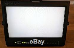 TV LOGIC 17 LVM-172W LCD MONITOR With Stand BROADCAST- SDI Multiformat