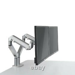 ThingyClub Dual Gas Spring LCD Arm Desk VESA Bracket & Monitor Arm Stand for