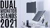 Top 10 Best Dual Monitor Stands For 2021 Full Motion Dual Monitor Mount Monitor Arm Desk Mount