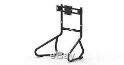 Trak Racer Single Monitor Floor Mounting Gaming Stand Holds 35-45 LED LCD TV