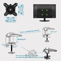 Triple Monitor Arm Stand for 15-27 LCD LED Screens 3 screen monitor stand