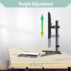 Triple Monitor Desk Mount And Free-Standing Lcd Monitor Desk Mount