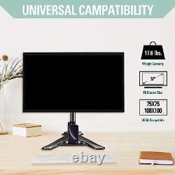 Triple Monitor Desk Mount And Free-Standing Lcd Monitor Desk Mount