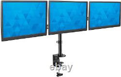 Triple Monitor Mount 3 Screen Desk Stand for LCD Computer Monitors for 19 20 22