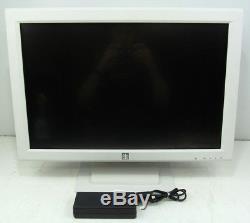 Tyco ELO ET2400LM 24 Medical Touchscreen Monitor with Stand & Power Supply 2400LM