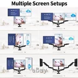 Ultrawide Single Monitor Arm & Triple Monitor Desk Mount Bundle