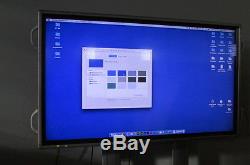 Used Sharp PN-L702BC 70 Wide Touchscreen LCD Monitor With Rolling Stand