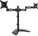 VIVO Dual LCD Monitor Free Standing Desk Mount/ Stand Heavy Duty Fully Fits 2