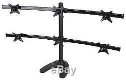 VIVO Hex LCD Monitor Stand Desk Mount Free Heavy Duty Adjustable STAND-V006F
