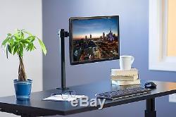 VIVO Single LCD Monitor Desk Mount Stand Fully Adjustable/Tilt/Articulating f