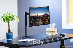 VIVO Single LCD Monitor Desk Mount Stand Fully Adjustable/Tilt/Articulating for