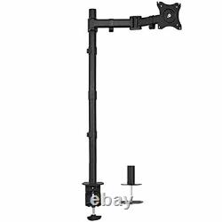 VIVO Single Monitor Desk Mount, Extra Tall Fully Adjustable Stand for 1 LCD
