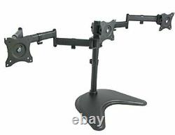 VIVO Triple Monitor Mount Fully Adjustable Desk Free Stand for 3 LCD Screens