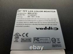 Vaddio Teletouch 22 HD Touch Screen LCD Monitor VT-22WDVT No Stand