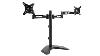 Vivo Stand V002z Dual LCD Monitor Desk Stand Mount Free Standing Adjustable 2 Screens Up To 27