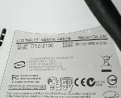 Wacom Cintiq 21 LCD Display Graphics Pen Tablet Monitor 21ux Dtz-2100c/g+stand