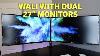 Wali Dual Monitor Mount With 27 Monitors